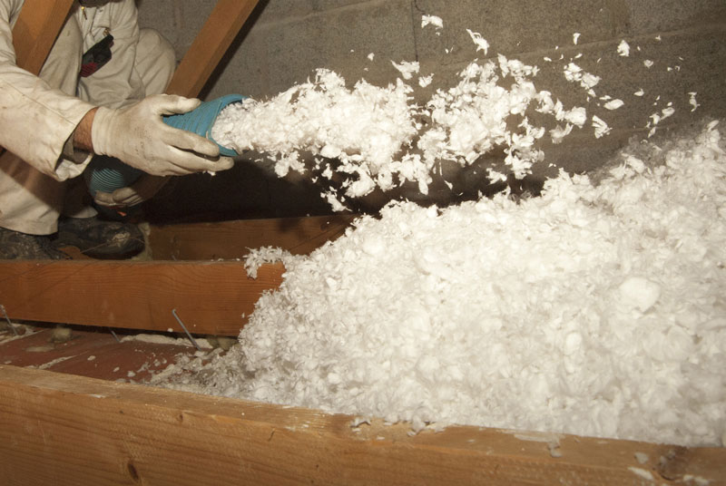 Soufflage dans les combles